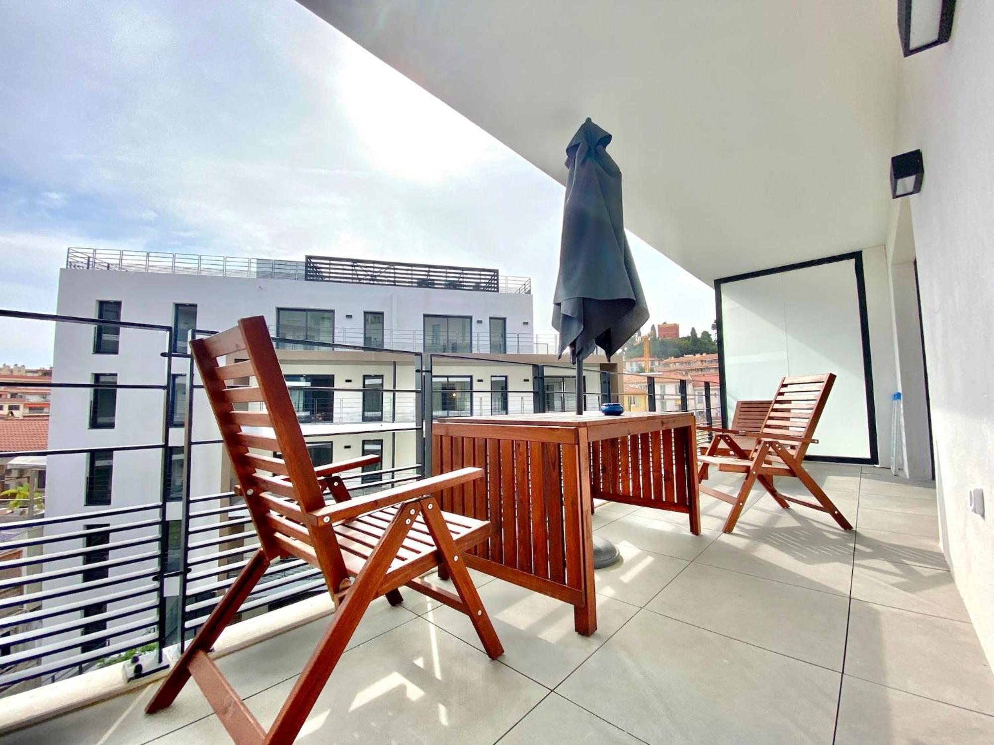 'Cap Riviera' Proche Gare Et Centre Apartment Menton Ngoại thất bức ảnh