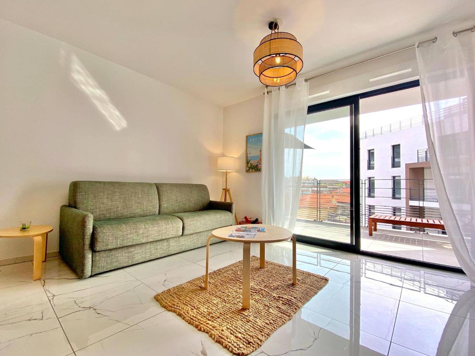'Cap Riviera' Proche Gare Et Centre Apartment Menton Ngoại thất bức ảnh